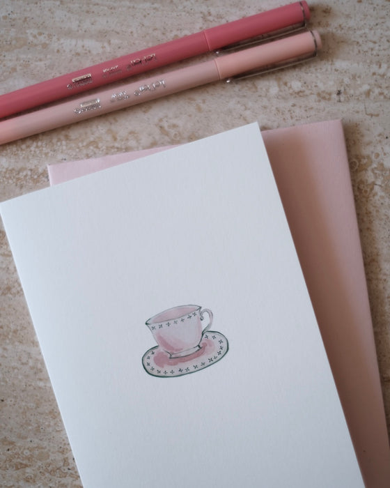 Carte postale - Tasse de thé