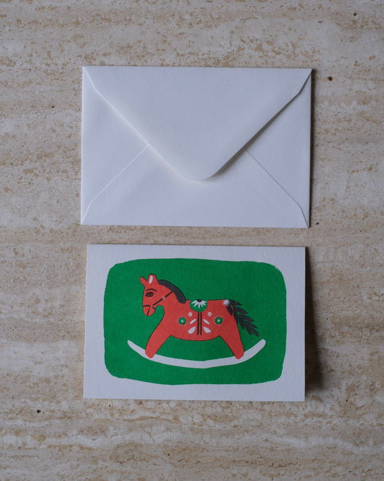 Carte postale Cheval suédois