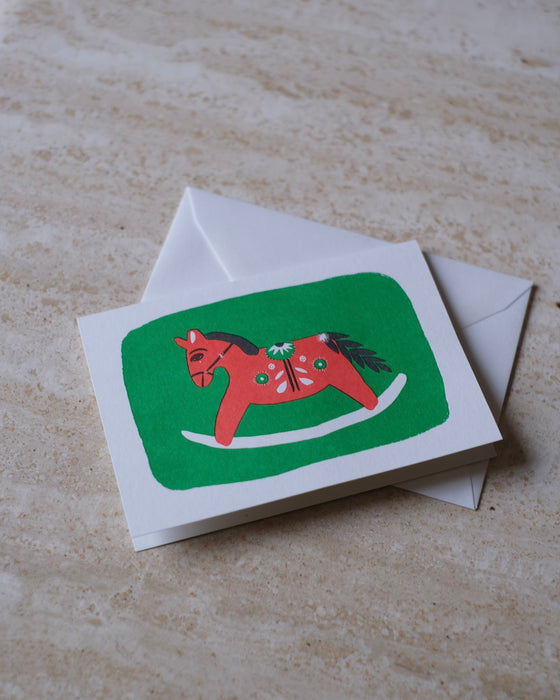 Carte postale Cheval suédois