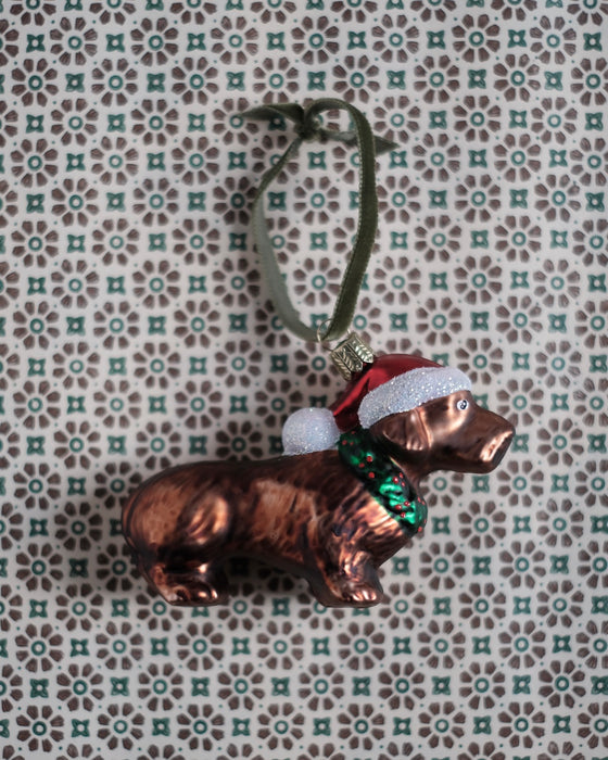 Ornement de Noël - Teckel