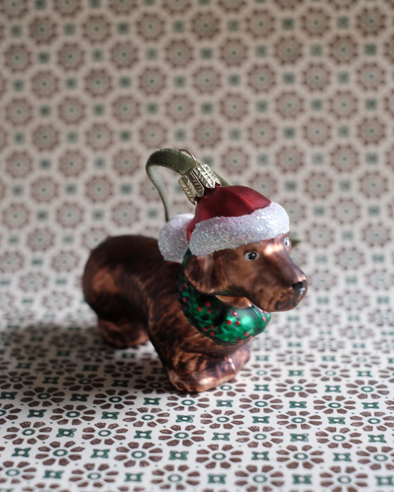 Ornement de Noël - Teckel