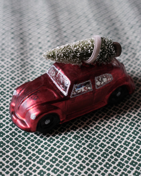 Ornement de Noël - Red Christmas car