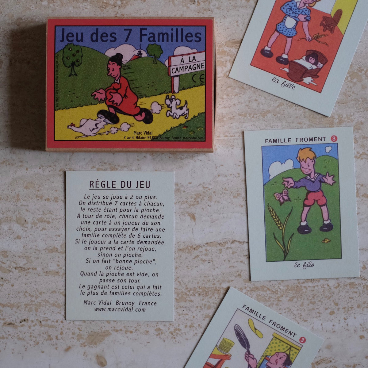 Jeu des 7 familles : Amusement et complicité en famille !– Cherished ...