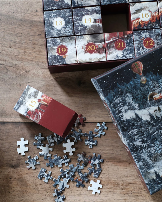 Puzzle Calendrier de l'avent - Le Pôle Express