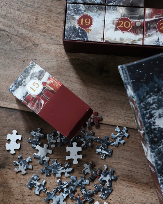 Puzzle Calendrier de l'avent - Le Pôle Express