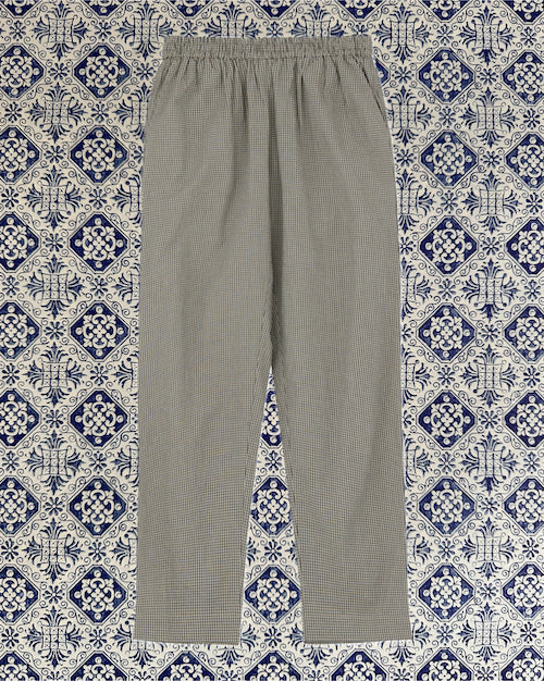 Skall Studio - Abby Pants - Beige&Grey mini check