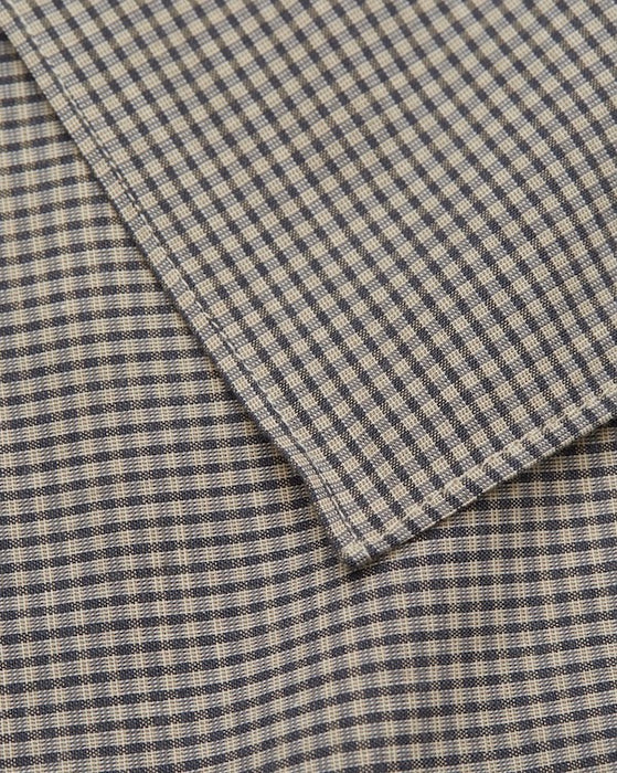 Skall Studio - Foulard 55x55cm - Beige/grey check