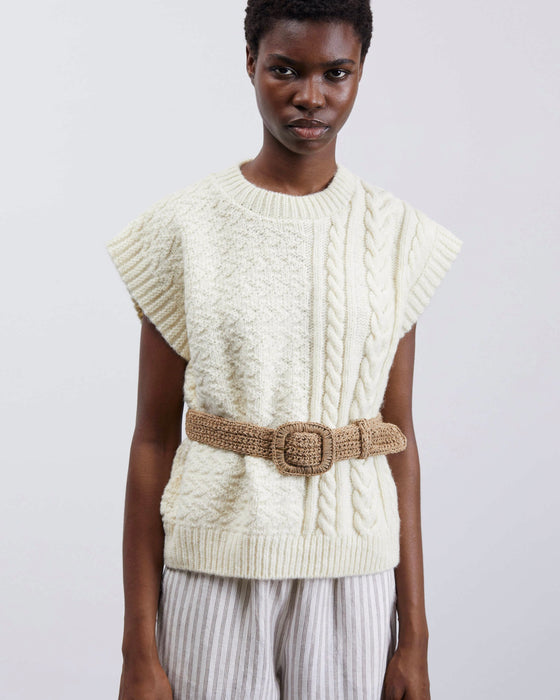 Skall Studio - Ingeborg Vest - Off White