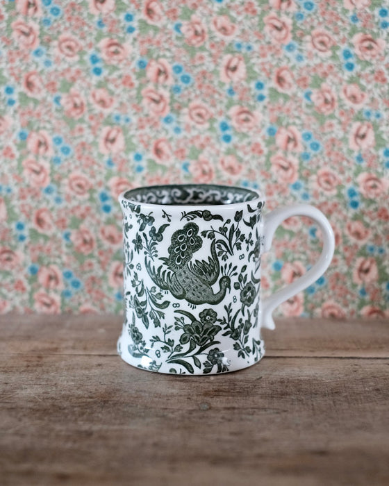 Mug Green Regal Peacock Footed Mug - 300ml