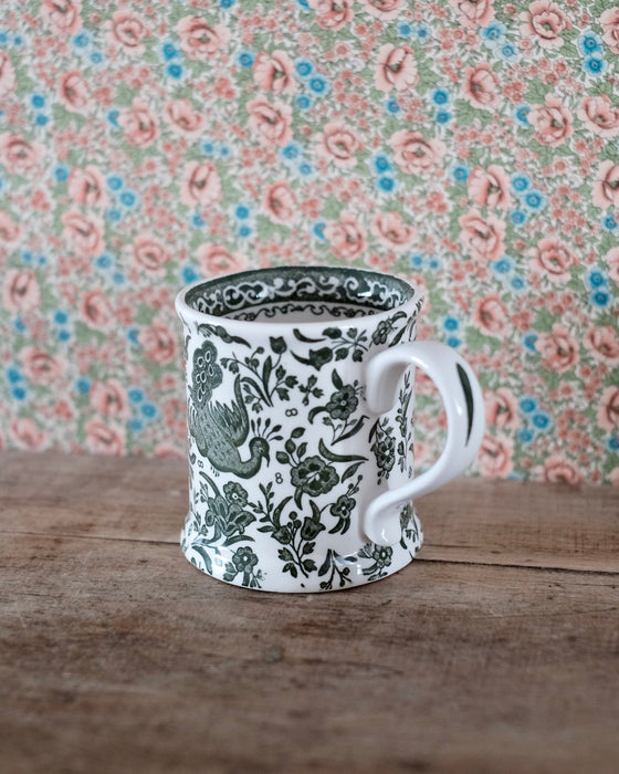 Mug Green Regal Peacock Footed Mug - 300ml