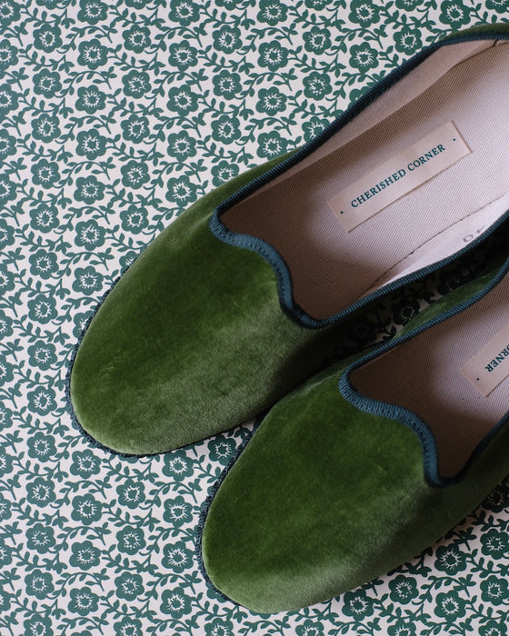 Souliers venitiens Friulane - Vert Gazon