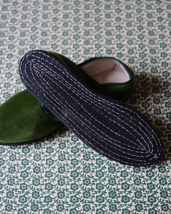 Souliers venitiens Friulane - Vert Gazon