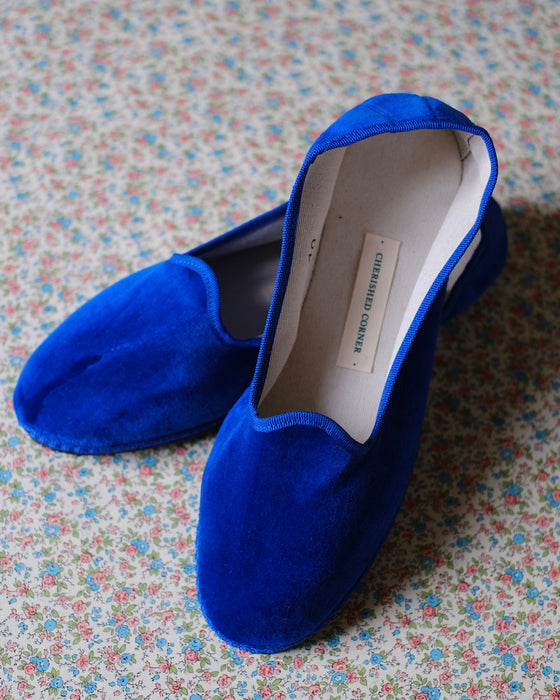 Souliers venitiens Friulane - Bleu lagon