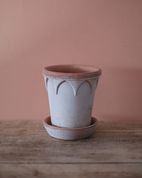 Pot en terre cuite Elizabeth - 12 cm