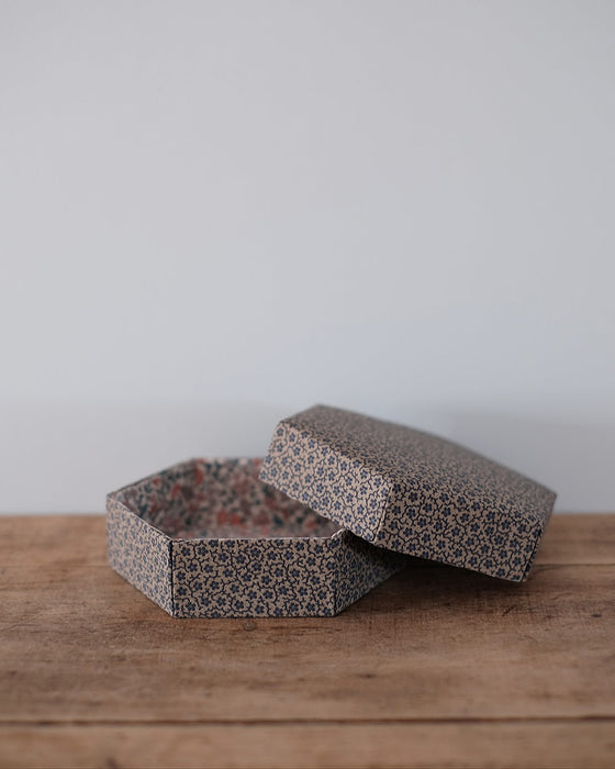 Boite Nachmans Petites Fleurs bleues