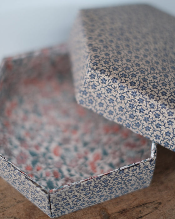 Boite Nachmans Petites Fleurs bleues