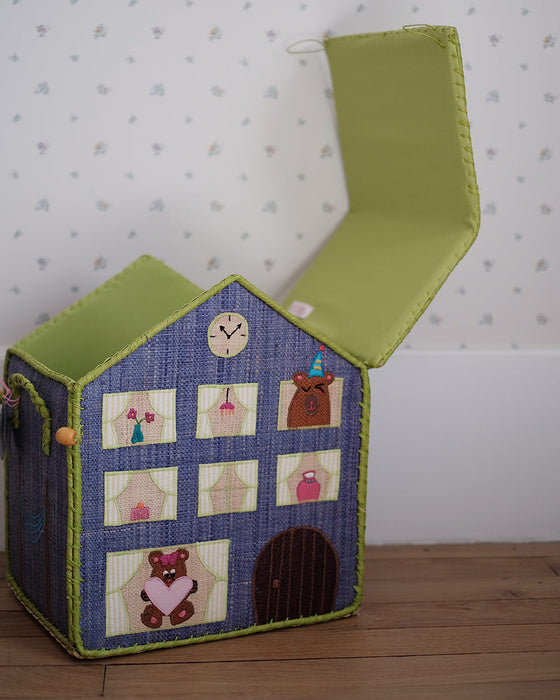 Maison en raphia Animaux