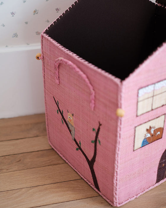 Maison en raphia Animaux