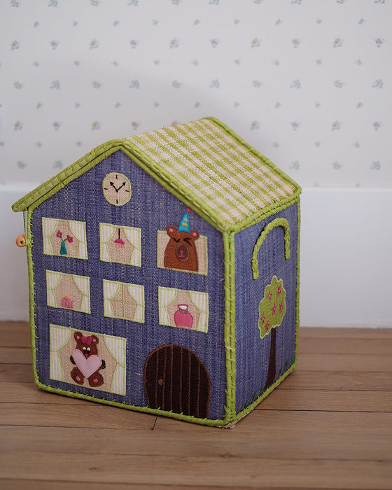 Maison en raphia Animaux