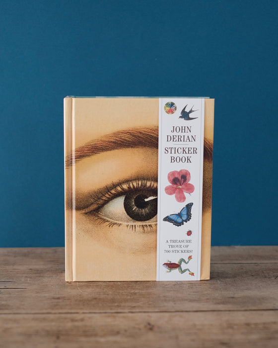 Carnet de stickers avec une couverture colorée, offrant une collection variée d'autocollants artistiques.