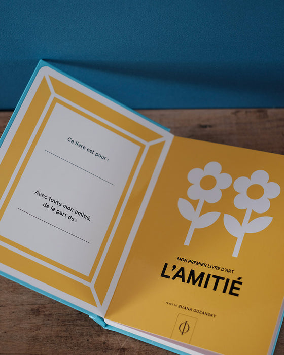 Mon 1er livre d’Art « L’Amitié »