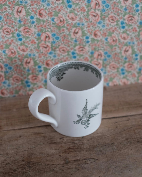 Mug Dark green asiatic pheasants - 284 ml