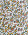 Papier décoratif italien avec un élégant bouquet d'été, aux couleurs éclatantes.