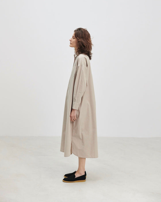 Skall Studio - Edgar Shirtdress - Light Grey