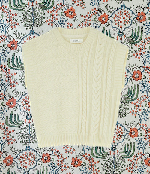 Skall Studio - Ingeborg Vest - Off White